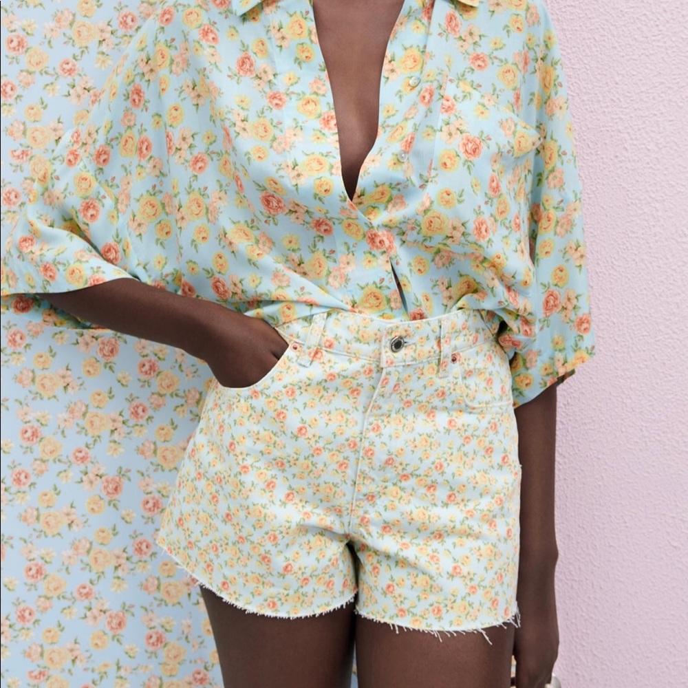 ZARA ZW THE ‘90S SHORT.